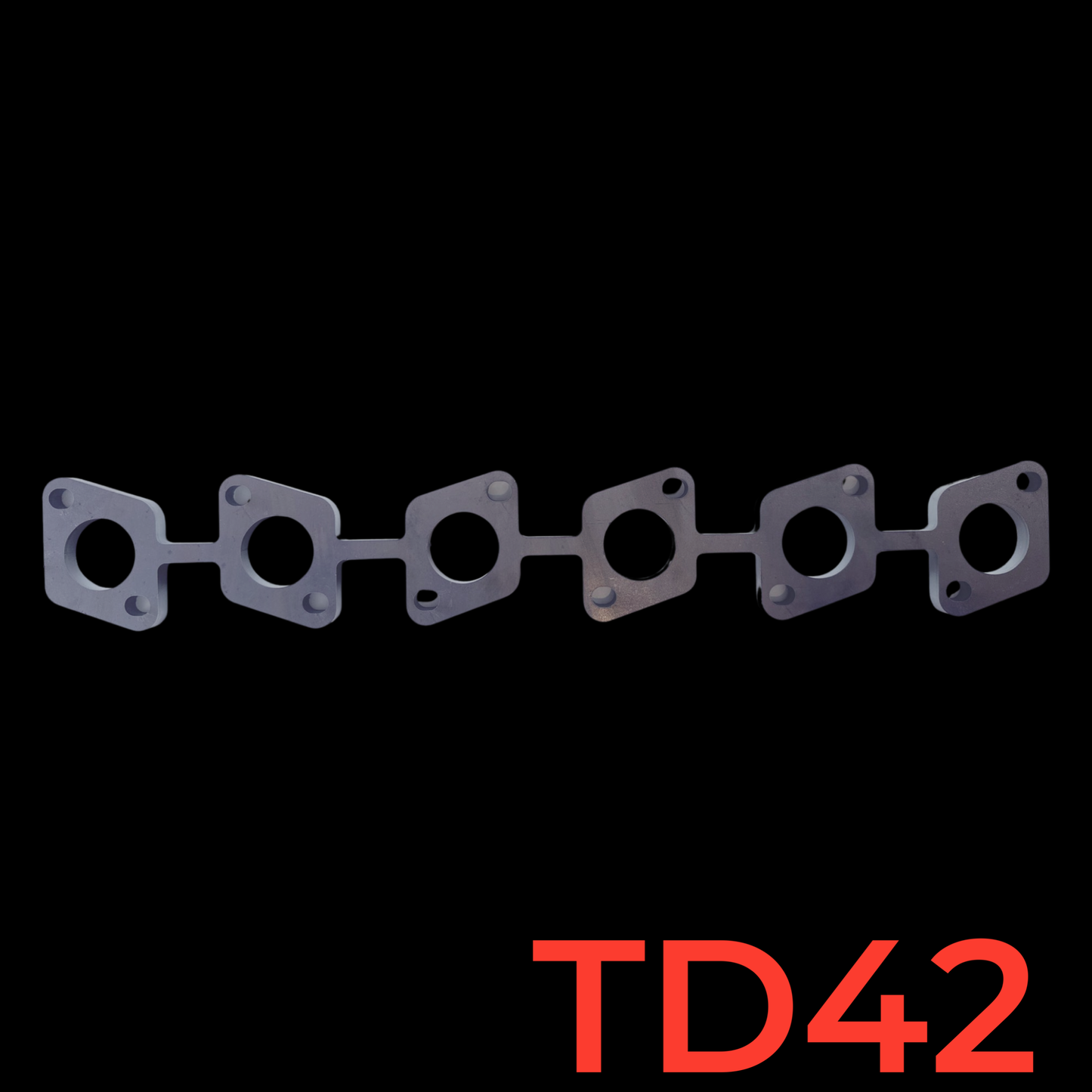 Nissan TD42 stainless and steel head flange for turbo diesel fabrication