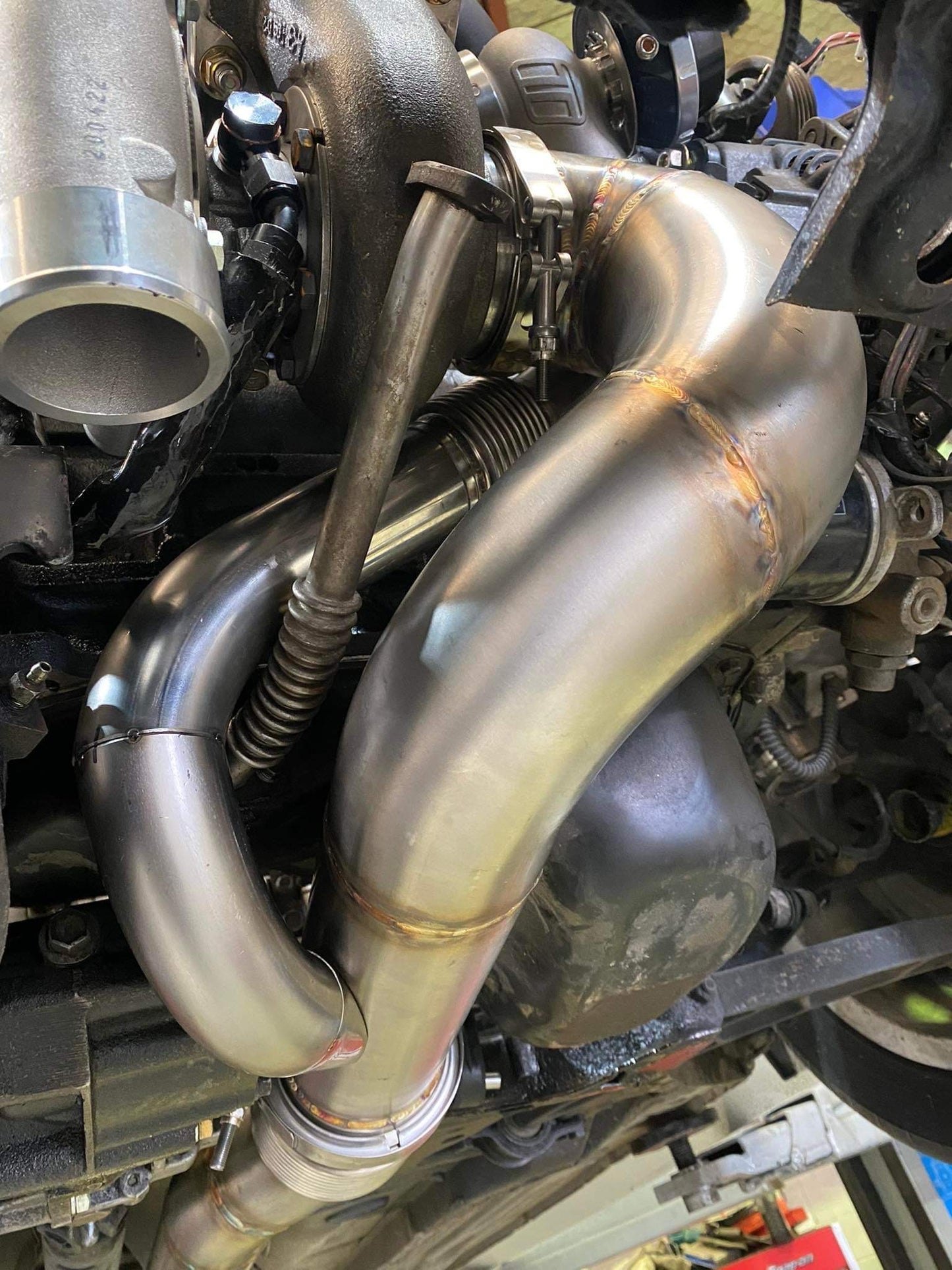 turbo downpipe kit