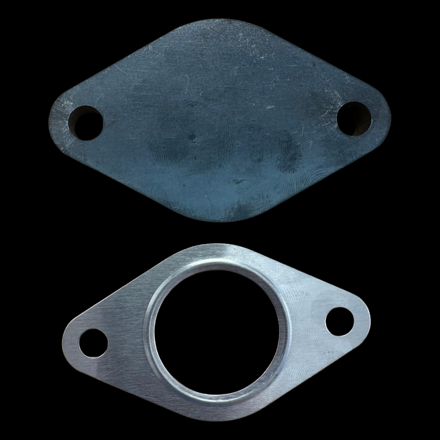 two bolt external wastegate blank with gasket