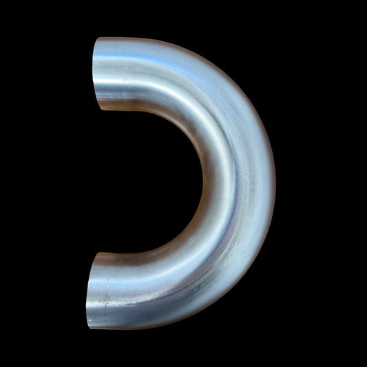 304 stainless steel 1.5D radius 180 degree bend for fabrication