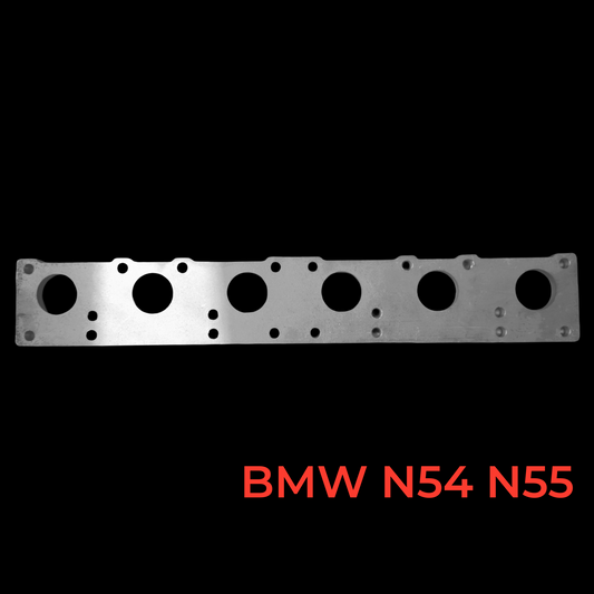 BMW N54 and N55 stainless steel head flange for custom turbo manifold fabrication — UFS New Zealand