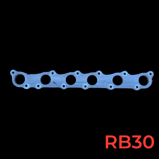 Nissan rb30 exhaust header flange for custom manifold fabrication