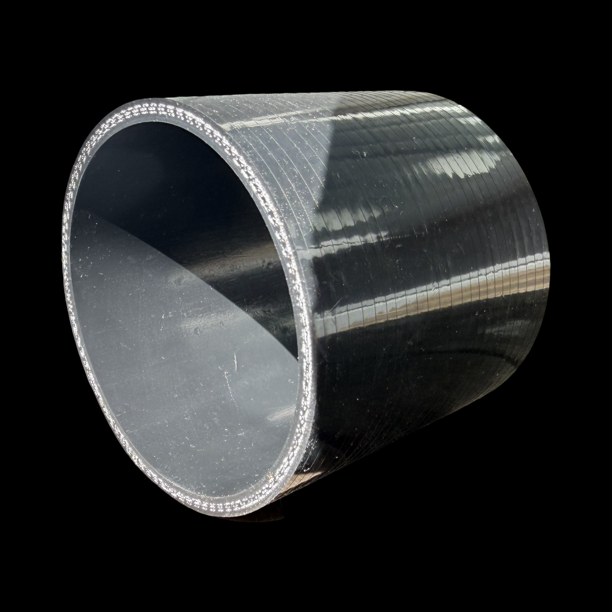Straight 4-ply reinforced silicone hose joiner for intercooler and turbo plumbing